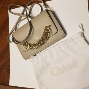 New Chloe shoulder bag pastel grey